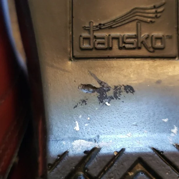 Dansko Women's Working Clogs Cordovan Sz 37/7 - Picture 10 of 12